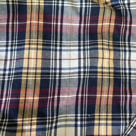 Viyella weathered Campbell Wool blend plaid flannel shirt grunge workwear L - Picture 9 of 10